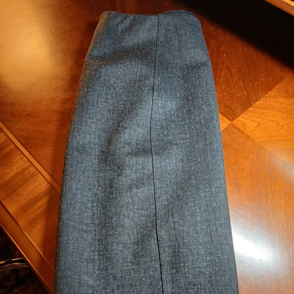 LIVERPOOL Dark Gray Career Skirt Size OP - EUC - Picture 5 of 8